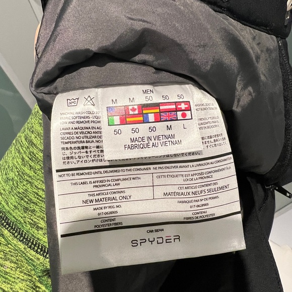 SOLD MENS Spyder snow pants - Picture 4 of 4